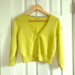 cashmere V-neck cardigan